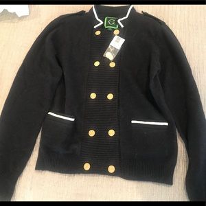 C. Wonder cashmere double breasted sweater. NWT